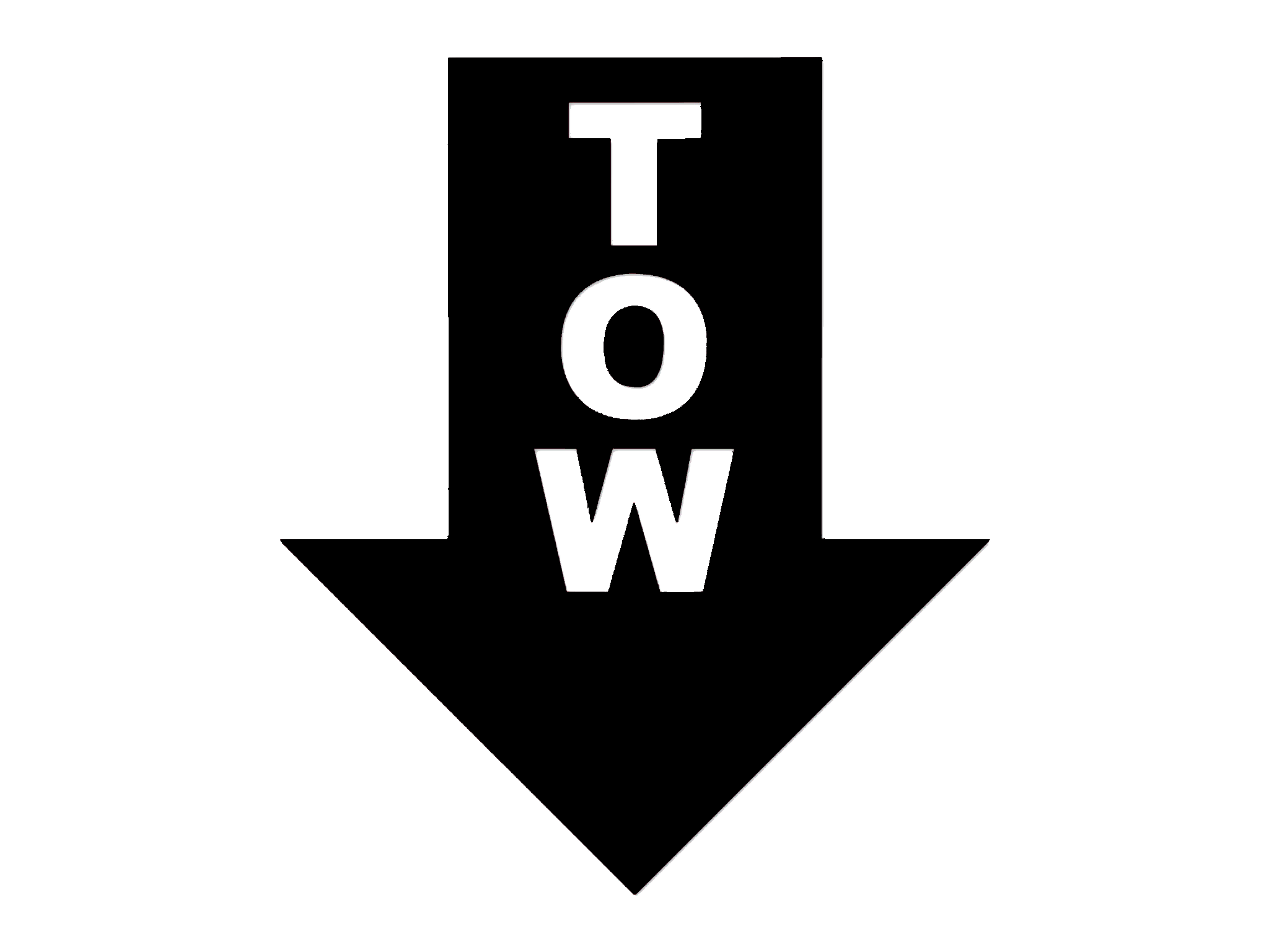 Tow Hook Decal