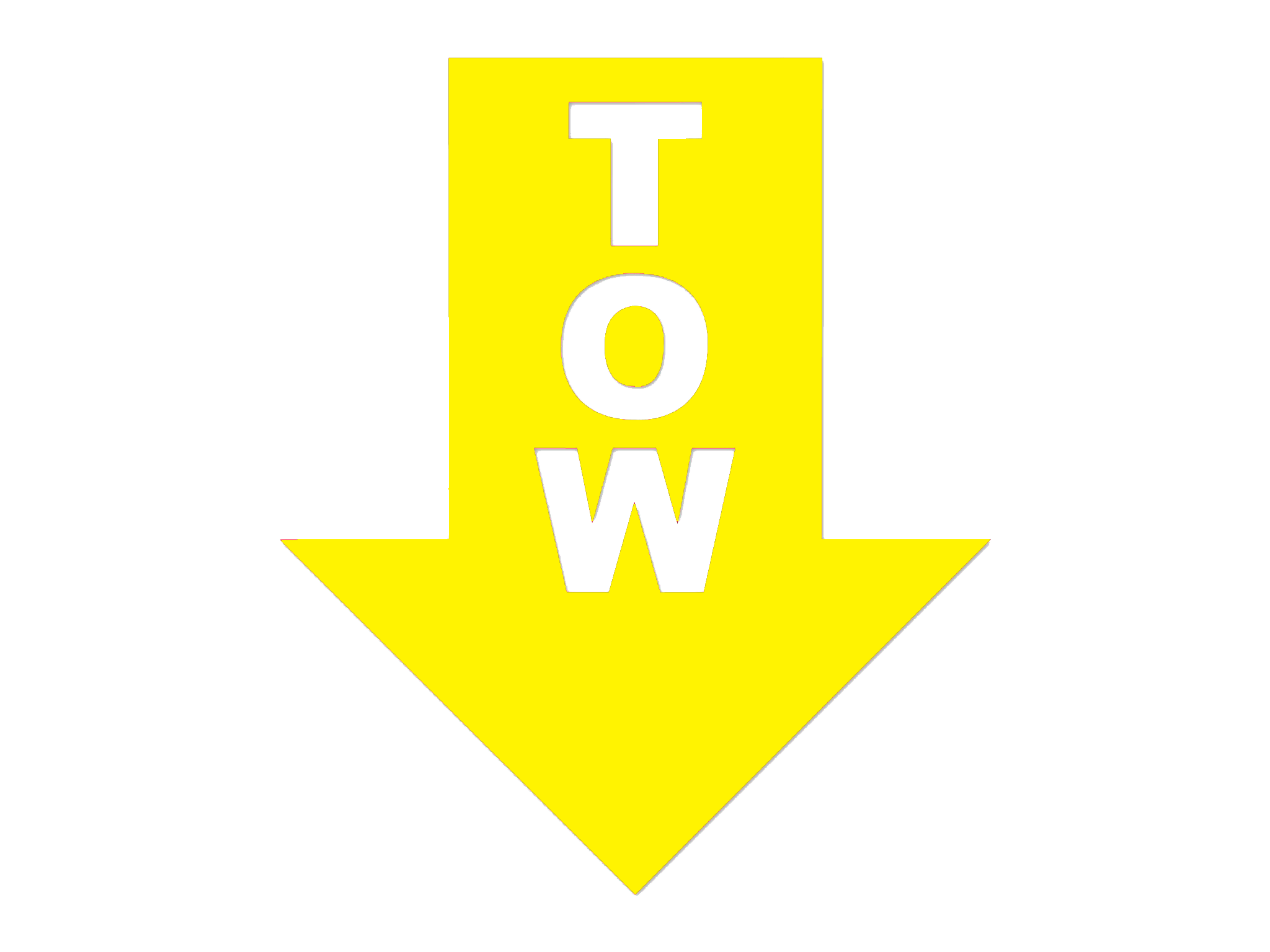 Tow Hook Decal