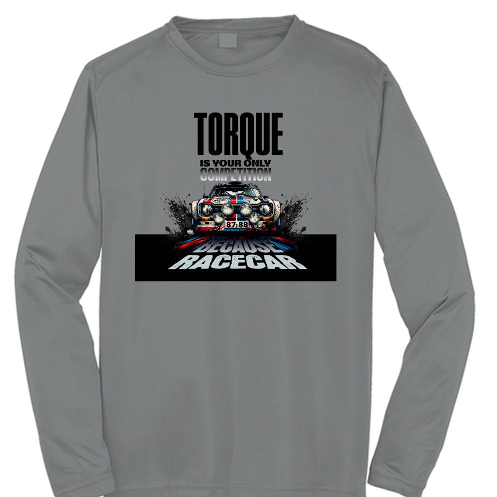 Iron Grey Heather - ST350LS - FRONT