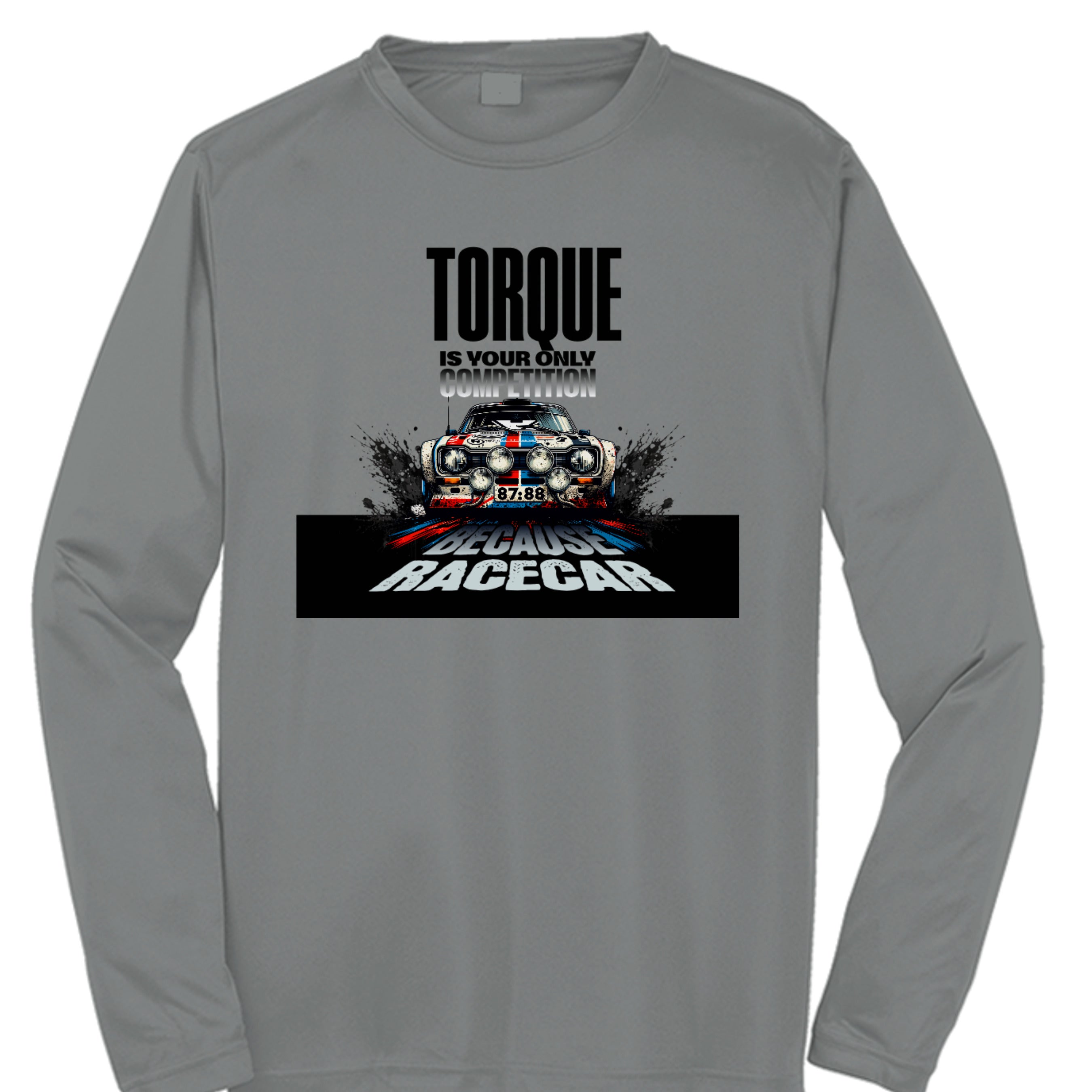 Iron Grey Heather - ST350LS - FRONT